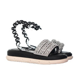 Plataforma baja negro golosina para mujer 320-Z431