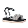 Plataforma baja negro golosina para mujer 320-Z431