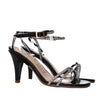 Sandalia tacon negro charol para mujer 5053-Z148