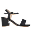 Sandalia tacon negro x charol para mujer 5208-1-Z132