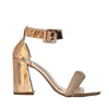Sandalia tacon oro rosa espejo para mujer 72351-Z148