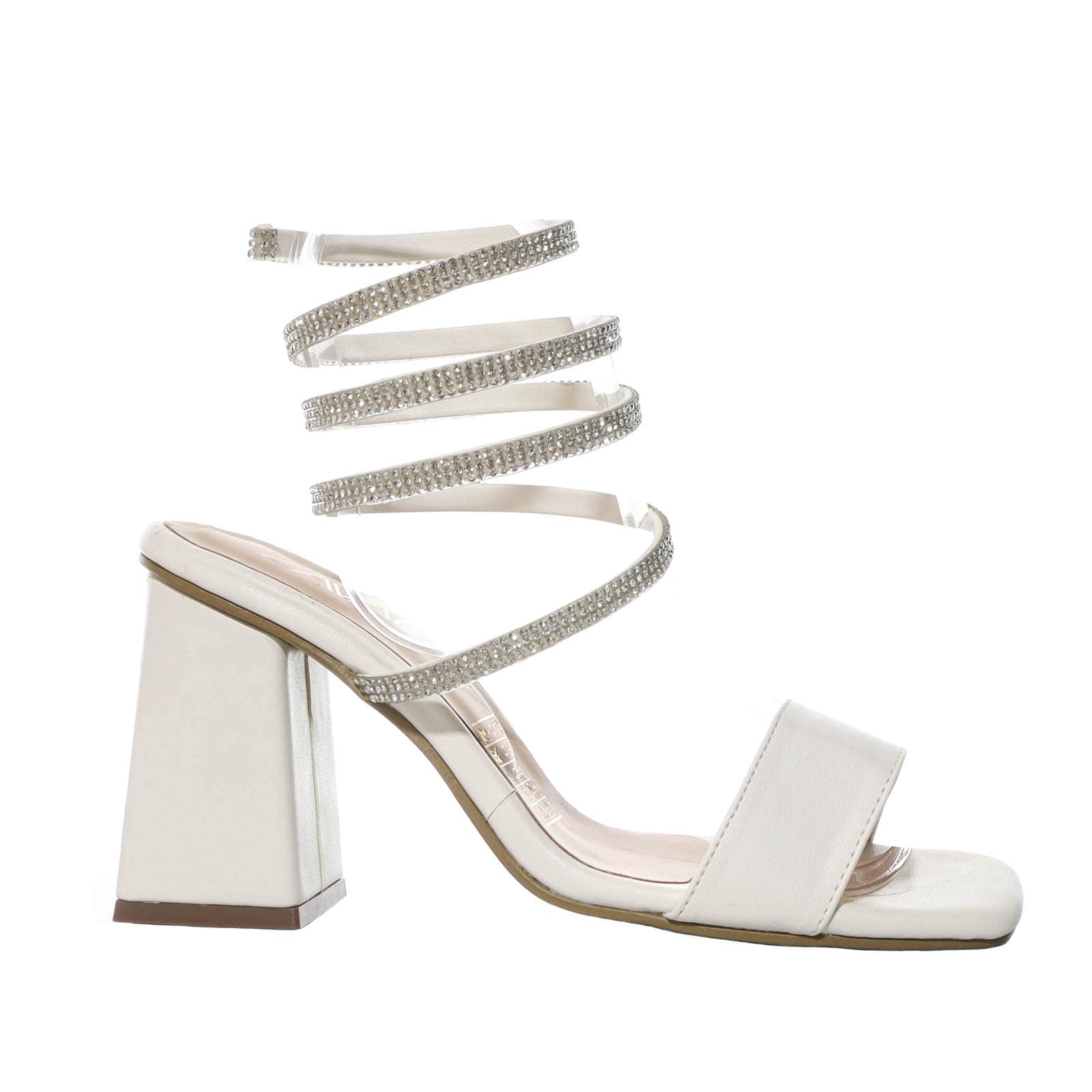 Sandalia tacon talco para mujer 752-Z598