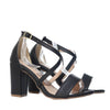 Sandalia tacon negro para mujer C-95-Z471