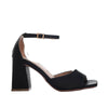 Sandalia tacon negro golosina para mujer C60-Z226