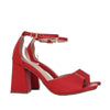 Sandalia tacon rojo para mujer C60-Z226