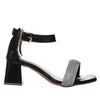 Sandalia tacon negro para mujer F052-Z172