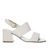 Sandalia tacon talco cuero para mujer H-DIANA