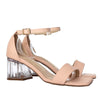 Sandalia tacon nude golosina para mujer MP-386-Z586
