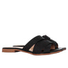 Sandalia plana negro para mujer P398-Z84