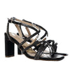 Sandalia tacon negro para mujer P569-Z282