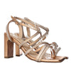 Sandalia tacon oro rosa para mujer P569-Z282