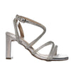 Sandalia tacon plata para mujer P569-Z282