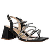 Sandalia tacon negro golosina para mujer P585-Z282