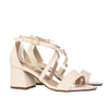 Sandalia tacon talco para mujer Q51-Z471