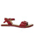 Sandalia plana rojo para mujer V1030-Z84