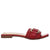 Sandalia plana rojo para mujer V636-Z84