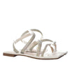 Sandalia plana talco para mujer 1300-Z562