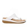 Sandalia plana talco para mujer 134-Z431