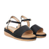 Sandalia plana negro para mujer 137-Z431