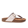 Sandalia plana blanco para mujer 2000-Z620