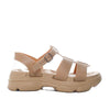 Sandalia beige para mujer 2316-Z403