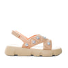 Sandalia kaki para mujer 2319-Z403