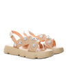 Sandalia kaki para mujer 2319-Z403