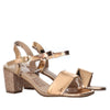 Sandalia tacon oro rosa para mujer 2633-Z148