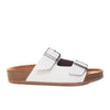 Sandalia plana blanco para mujer 3000-Z620