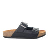 Sandalia plana negro para mujer 3000-Z620