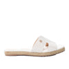 Sandalia plana beige para mujer E203-Z84