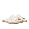 Sandalia plana beige para mujer E203-Z84