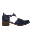 Mafalda azul cuero para mujer H-CHLOE