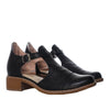 Mafalda negro cuero para mujer H-CHLOE