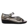 Romulo sandalia dorado cuero para mujer H-HEIDY