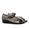Romulo sandalia dorado cuero para mujer H-HEIDY