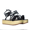 Plataforma baja negro para mujer L163-Z471