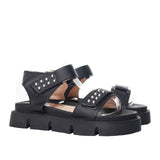 Sandalia plana negro para mujer M20-Z499