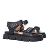 Sandalia plana negro para mujer M20-Z499