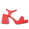 Sandalia tacon rojo para mujer R09-Z471