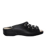 Romulo sandalia negro para mujer RO5944