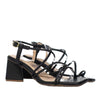 Sandalia tacon negro para mujer T37-Z471