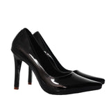 Tacon negro charol para mujer 01-Z601