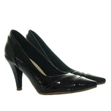 Tacon negro charol para mujer 2307-Z134