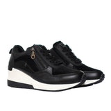Tenis negro x vainilla para mujer TA809