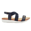 Sandalia plana negro para mujer 1019-Z83