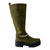 Bota verde nobuck para mujer 1026-Z482