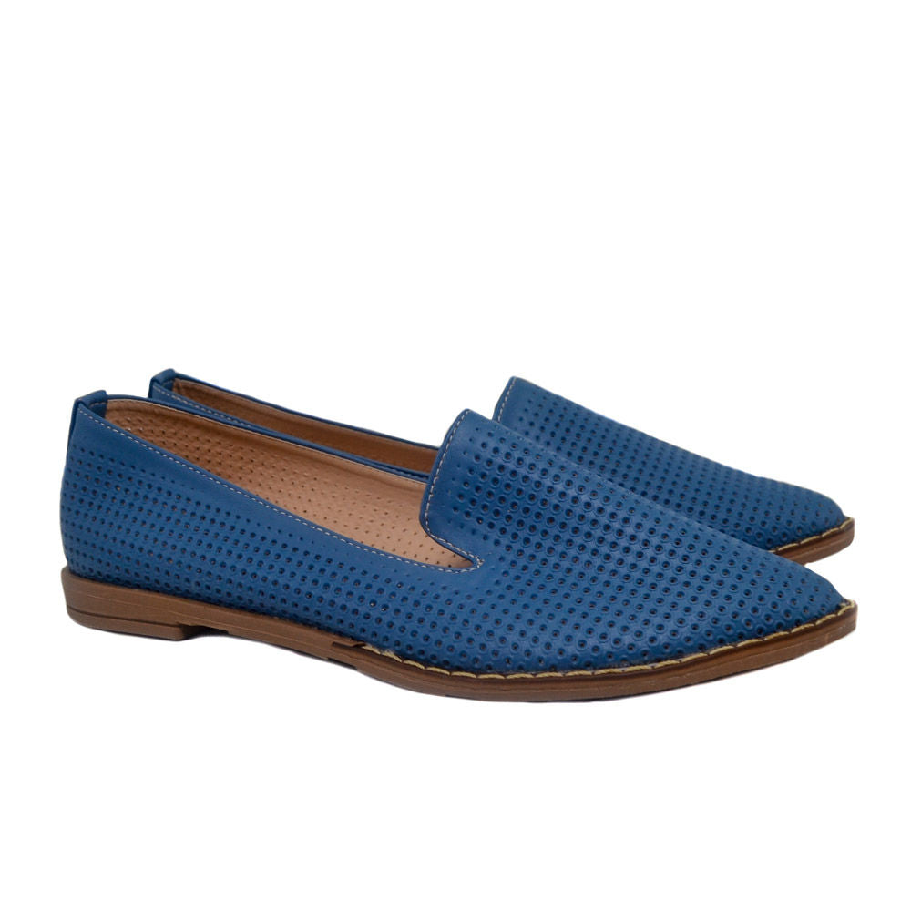 Baleta azul para mujer1100-Z147 – ZAVATTY