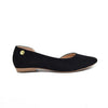 Baleta negro nobuck para mujer 1166-Z147