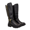 Bota negro para niña 1377-Z96